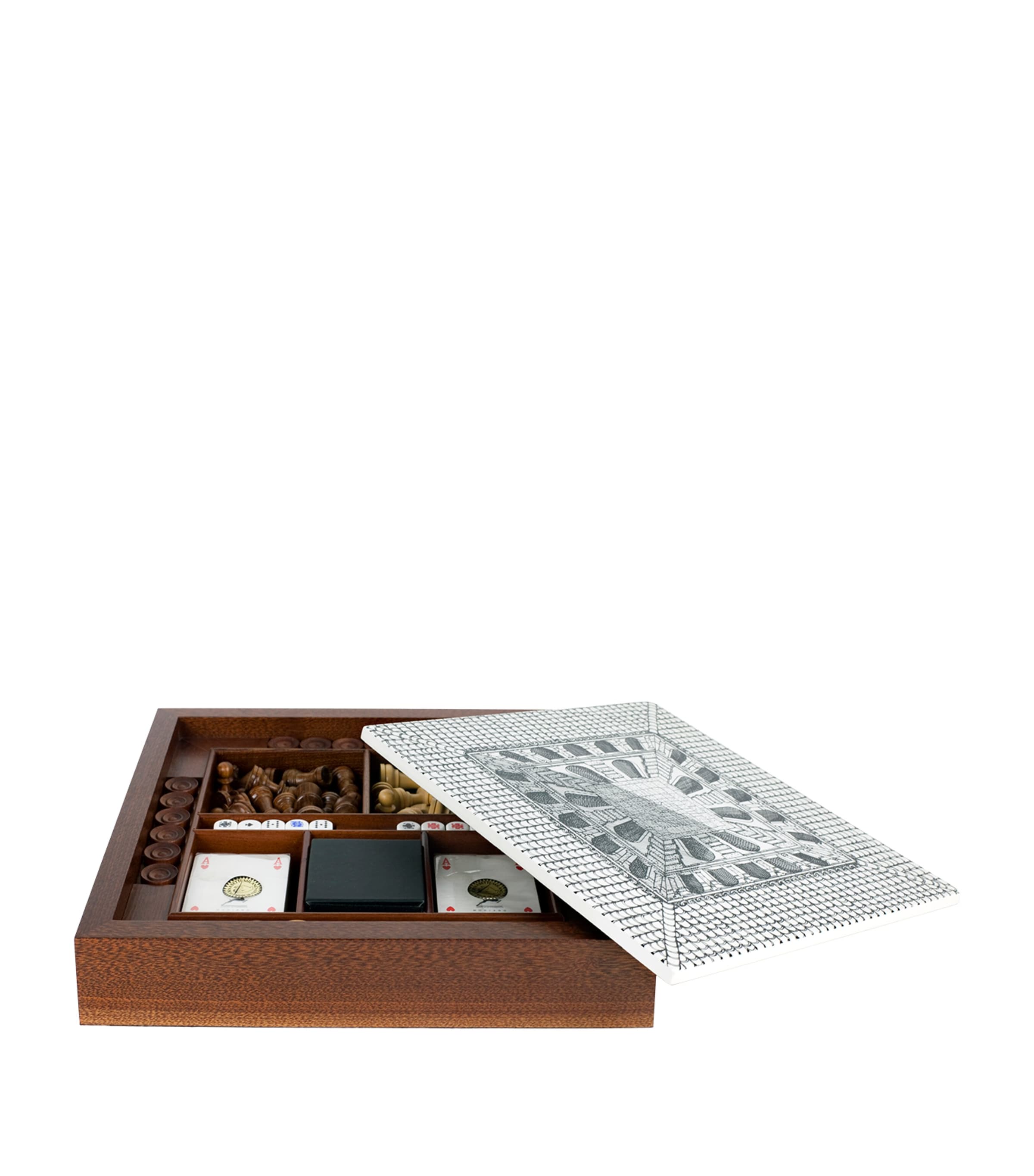 Cortile Chess Set MULTI Image 2