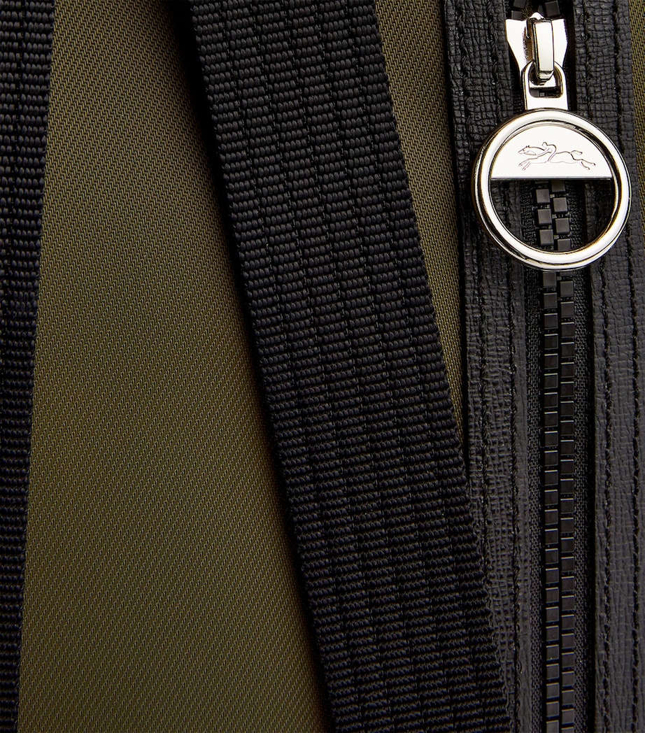 Large Le Pliage Energy Backpack 892 KHAKI Image 7