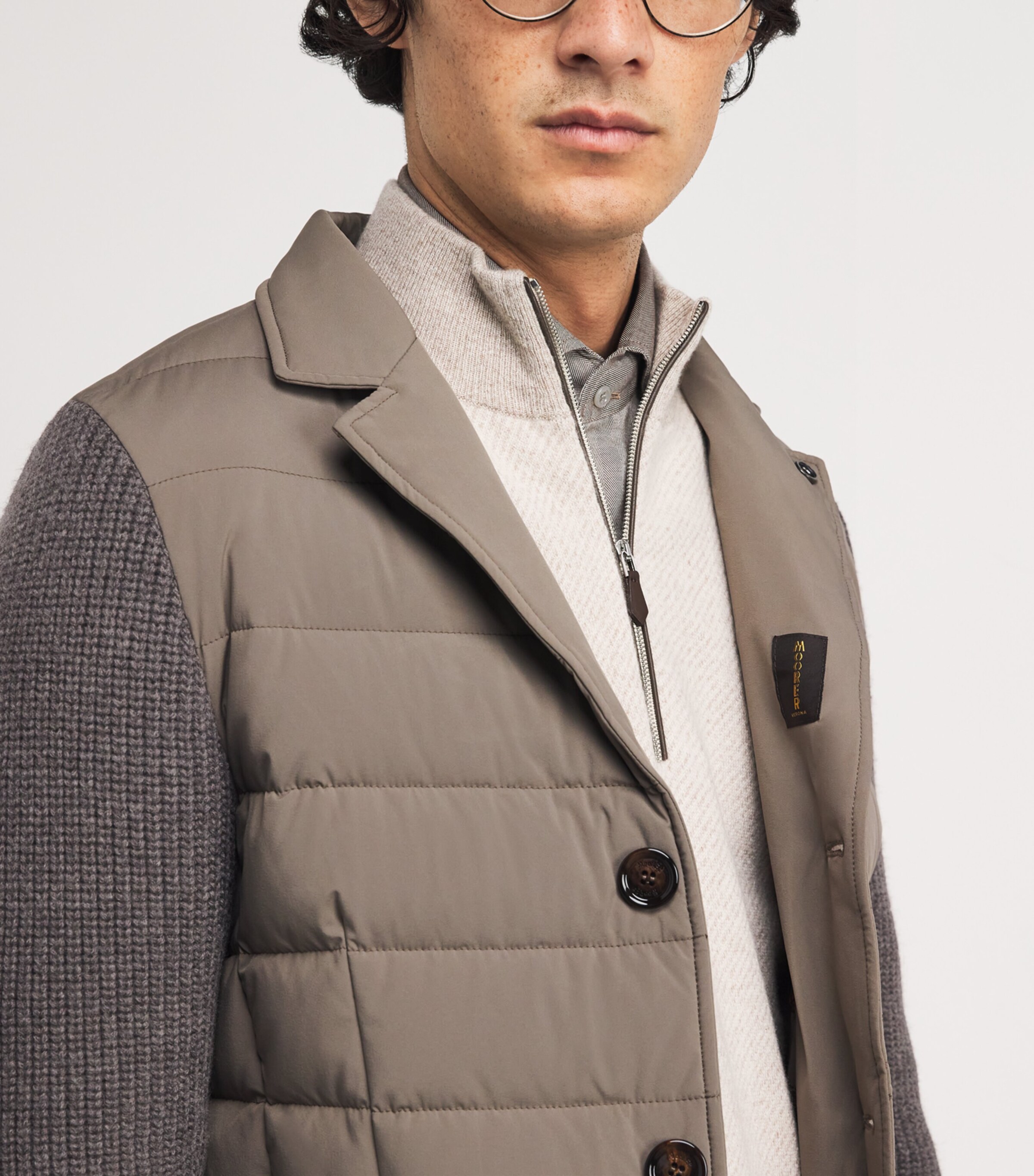 Hybrid Rogers Puffer-Blazer Jacket NOCE U0255 Image 6