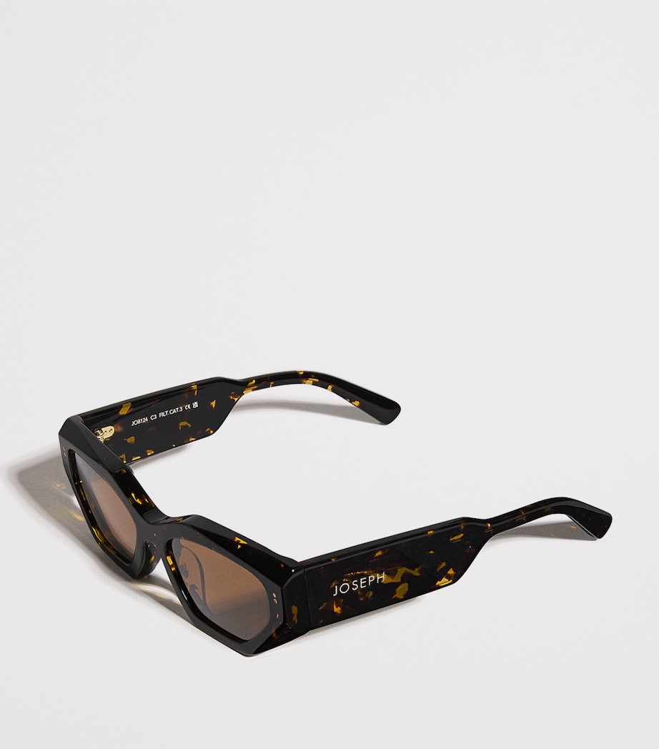 Joseph Cat Eye Souk Sunglasses Dark Tortoise Image 2