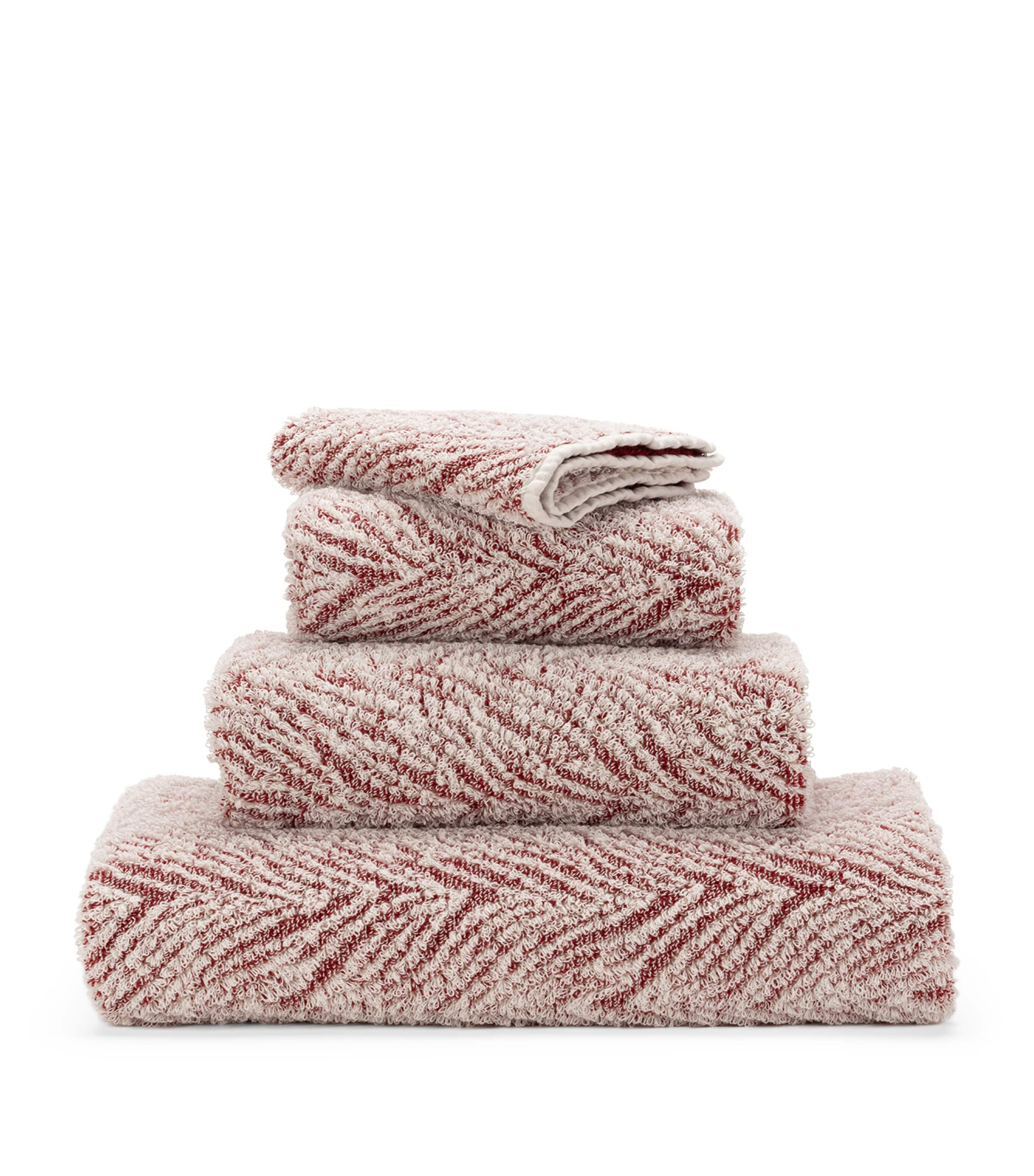 Abyss & Habidecor Egyptian Cotton Vasco Bath Towel In Pink