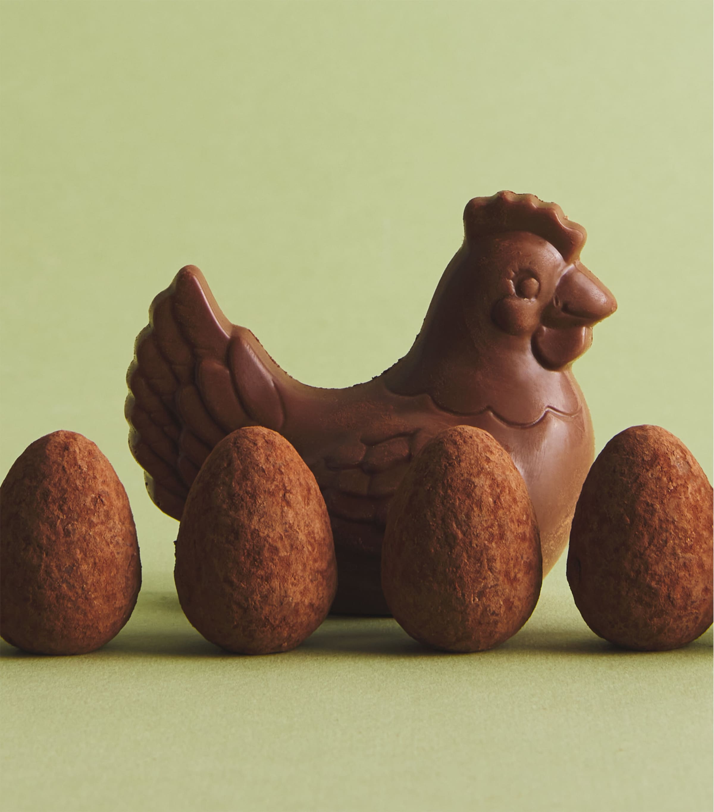 Chocolate Hen & Salted Caramel Eggs (125g) NO COLOUR Image 2