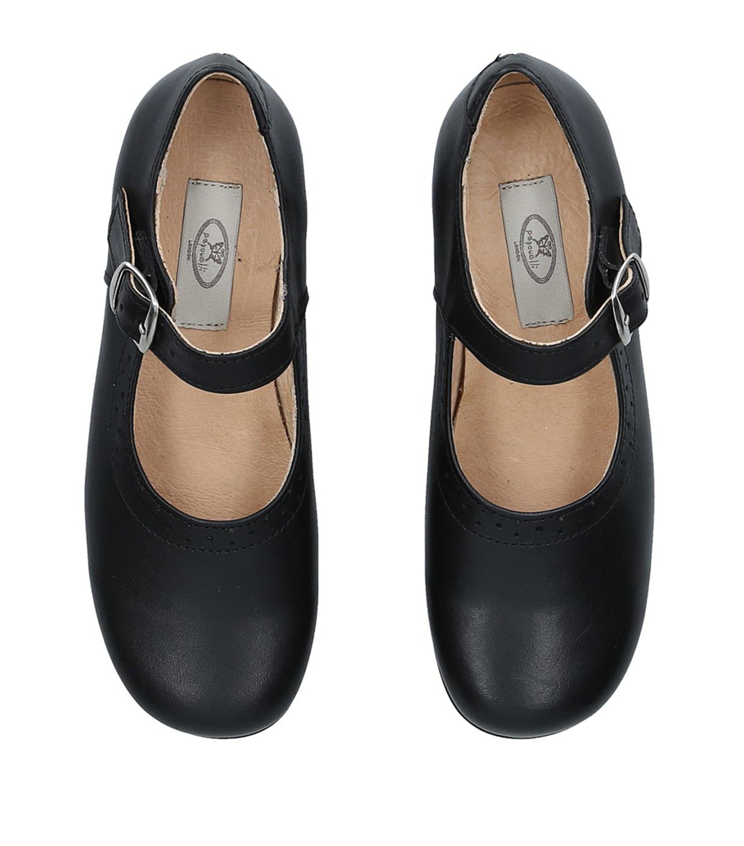 Leather Millie Flats BLACK Image 4