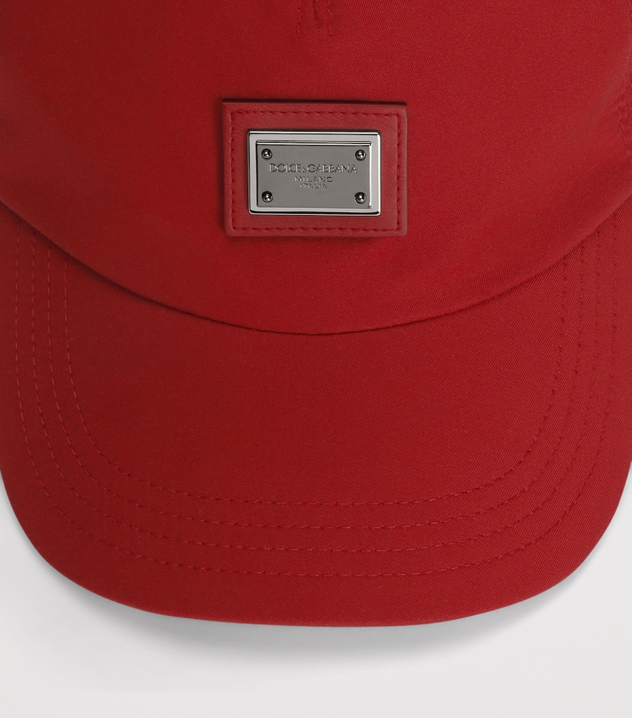 Dolce&Gabbana Kids Cotton Cap Combined Colou Image 3