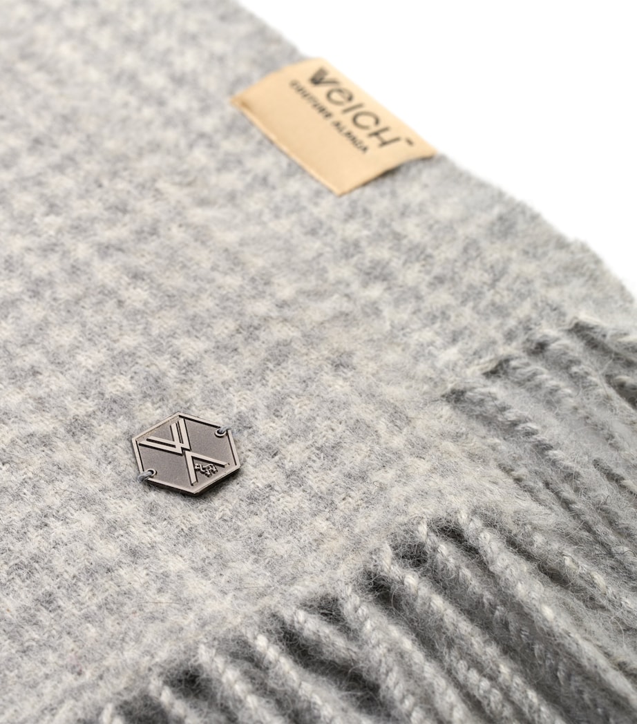 Plaid Matea Throw (200cm x 150 cm) GREY Image 3