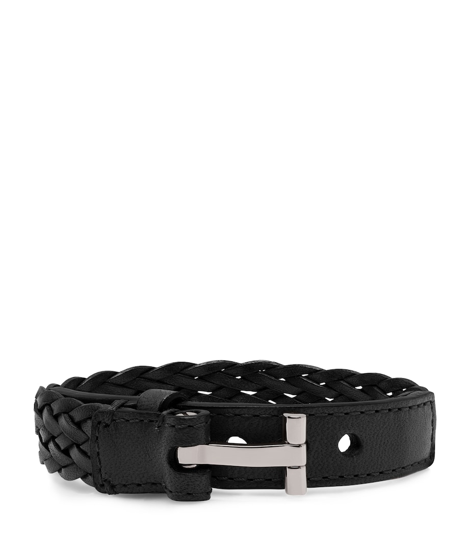 Leather 'T' Bracelet 1N001 Image 1
