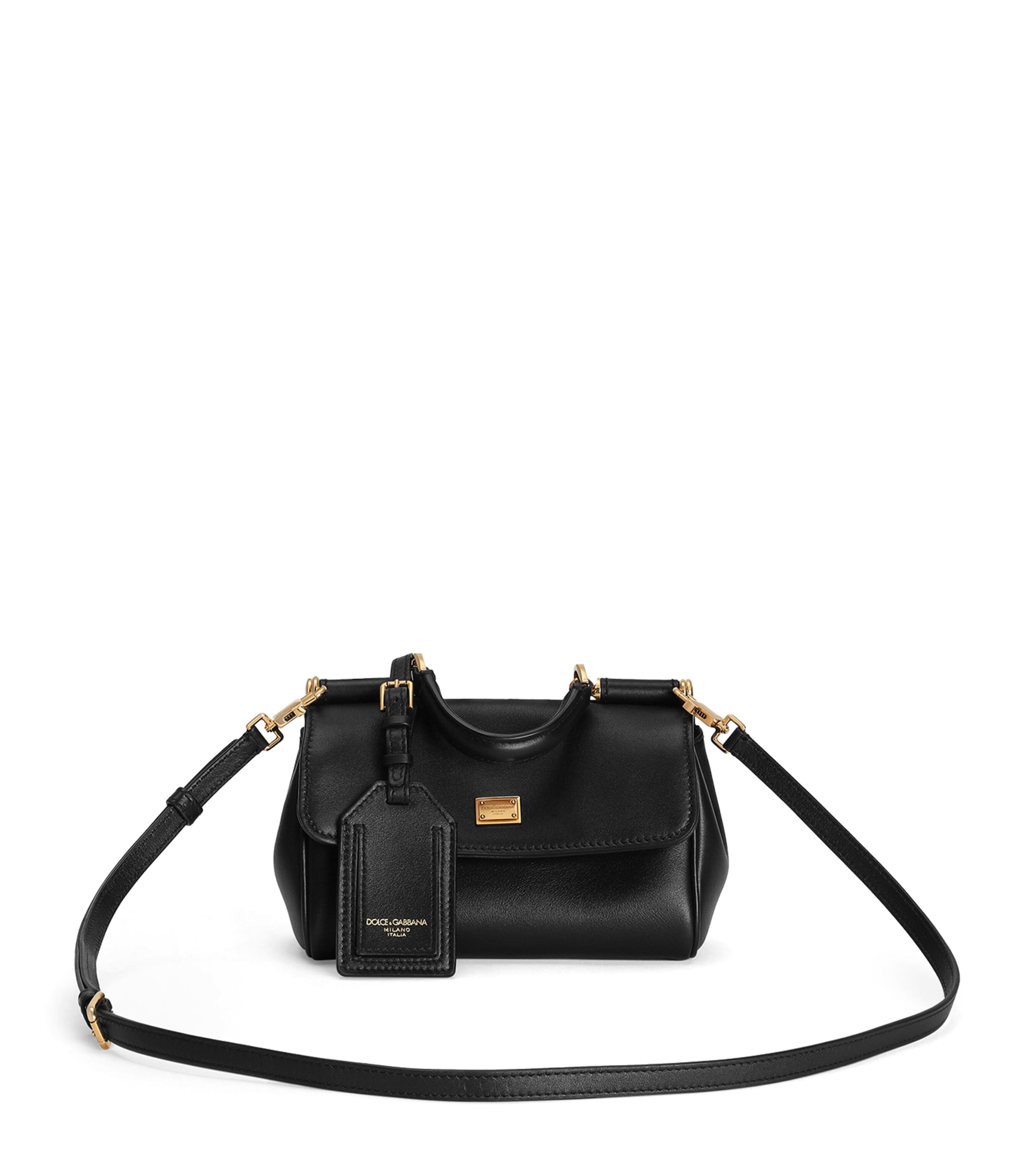 Plongé Calfskin My Sicily Cross-Body Bag 80999-BLACK Image 1