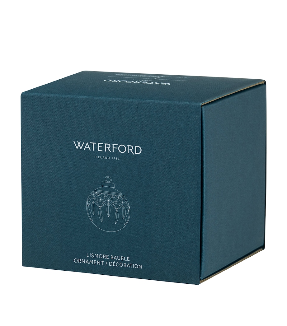 Crystal Lismore Bauble CLEAR Image 3