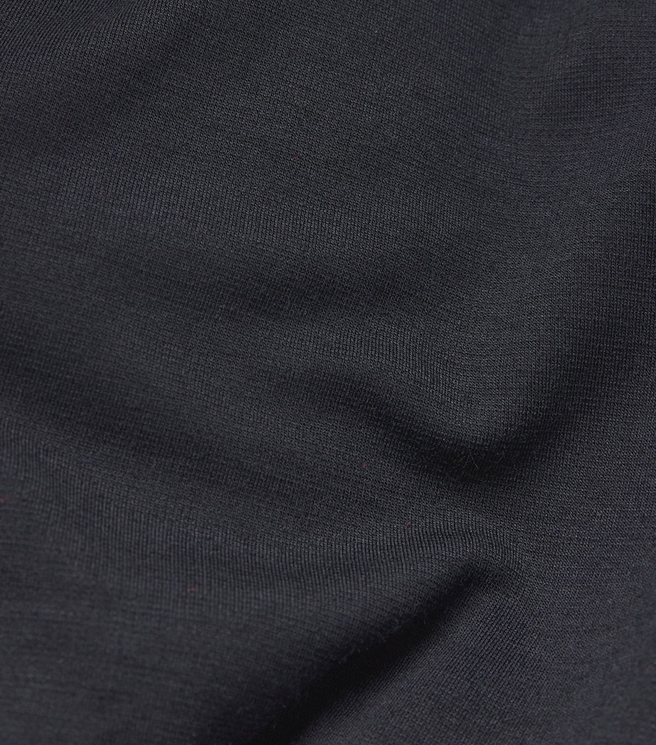 Jersey Maxi Skirt BLACK Image 5