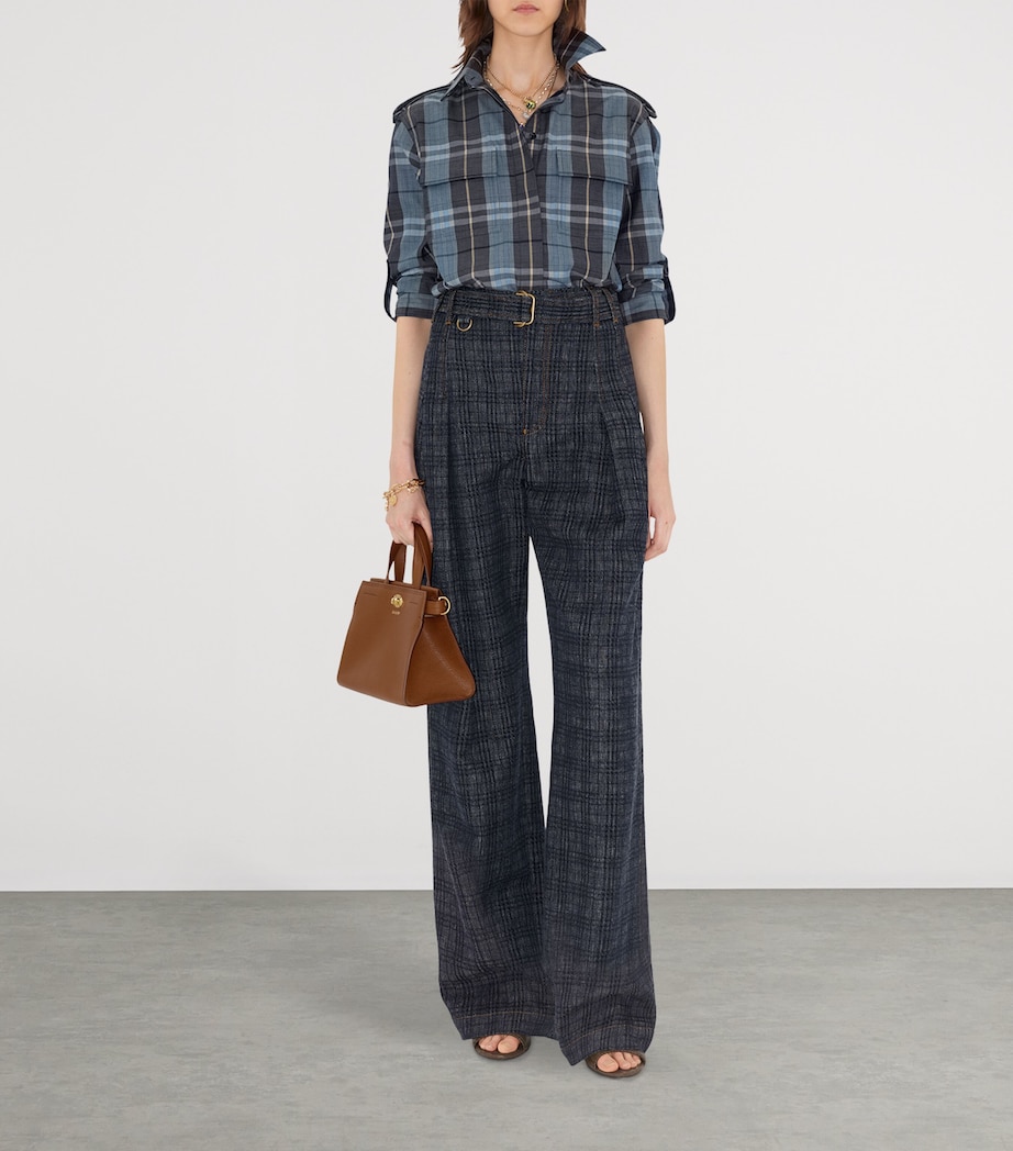 Mini Calfskin Cotswolds Tote Bag HAZEL Image 2