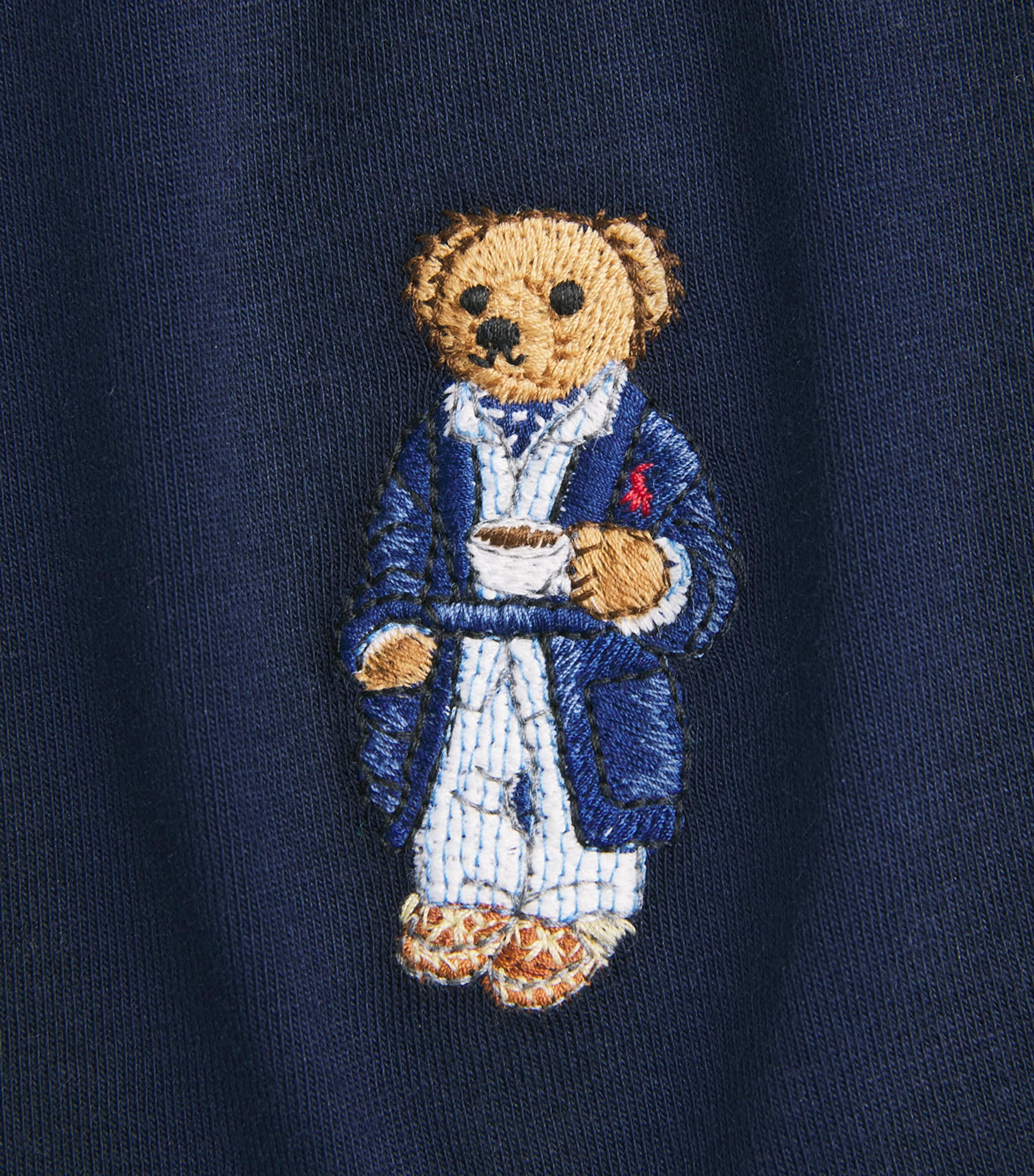 Polo Ralph Lauren Mens Stretch-Cotton Polo Bear Trunks Cruise Navy Bear Image 5