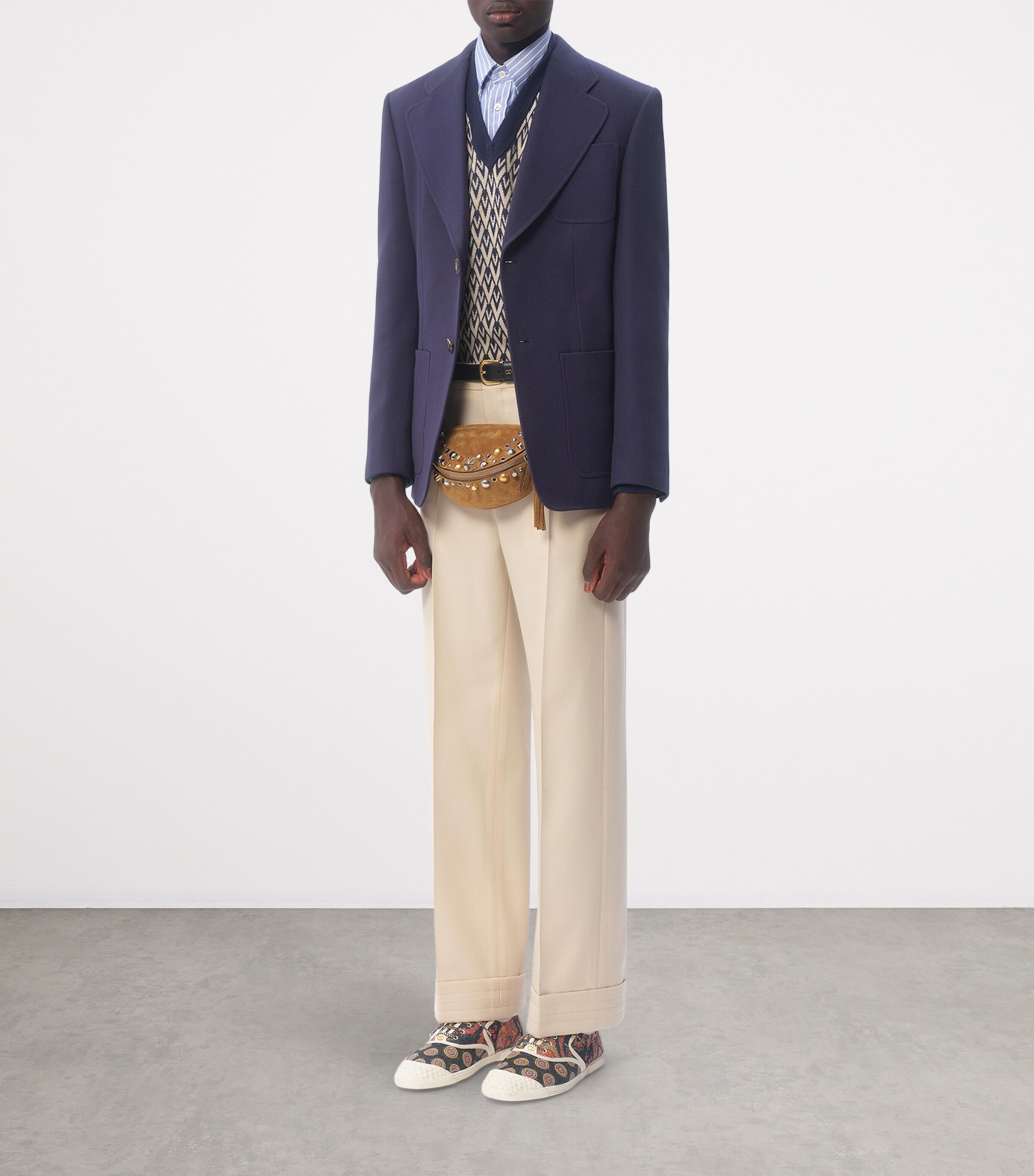 Virgin Wool Blazer D51 Image 7