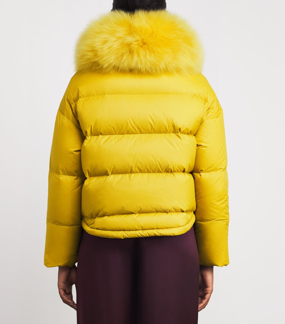 Down-Fur Technical Puffer Jacket (60cm) A3038 Image 4
