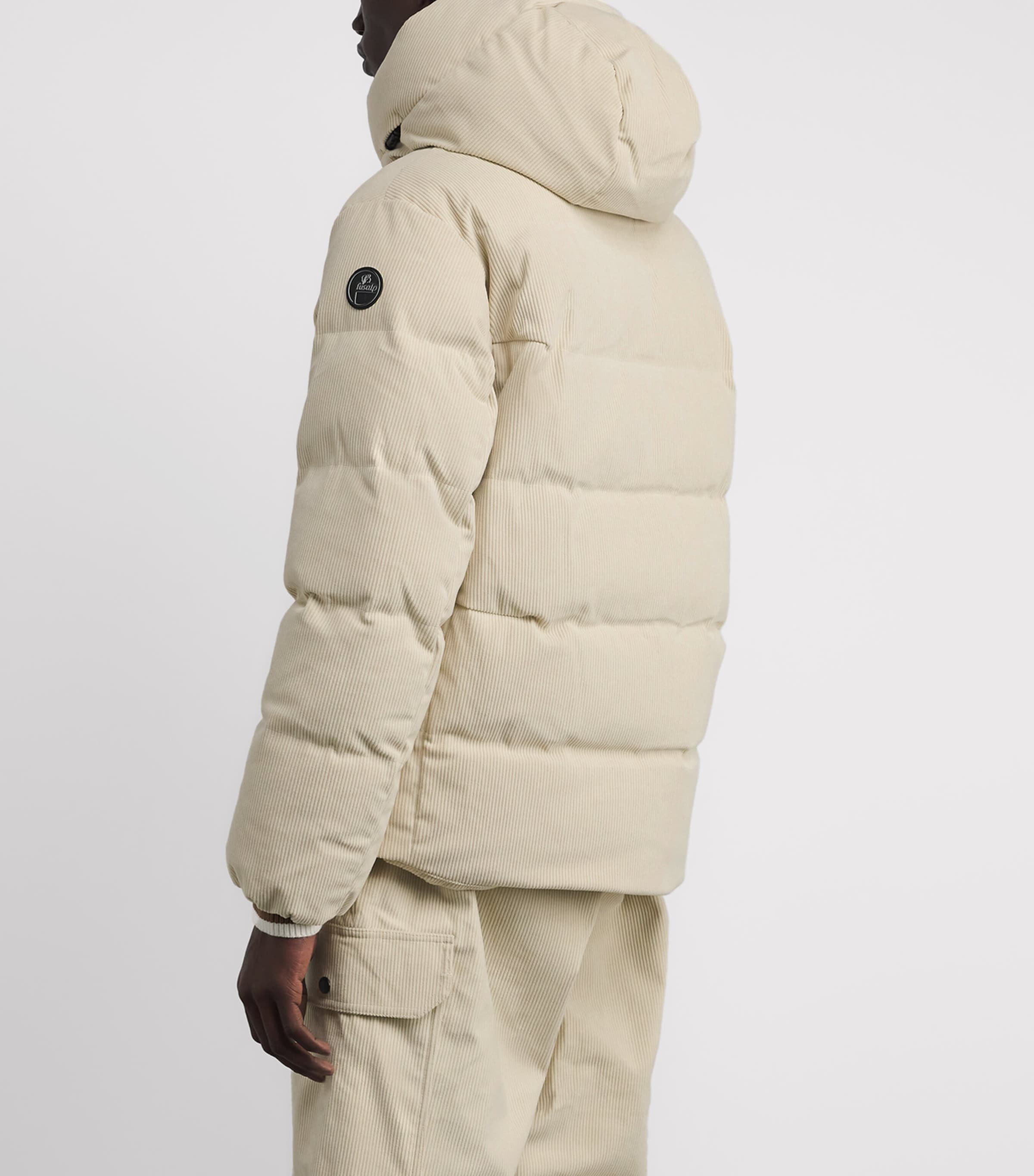 Corduroy Atila Down Jacket 10900 DESERT Image 4