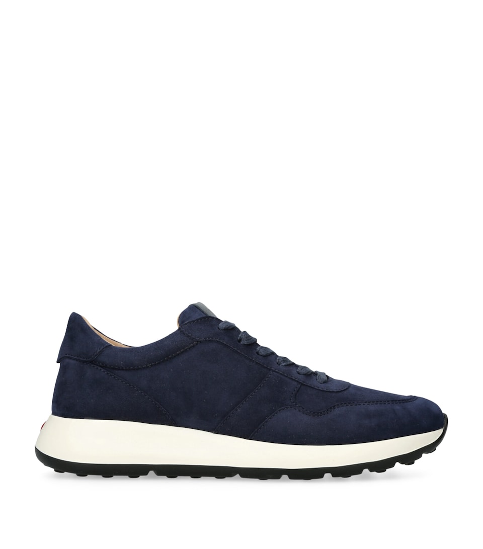 Tod's Suede Allacciato 79k Sneakers Navy