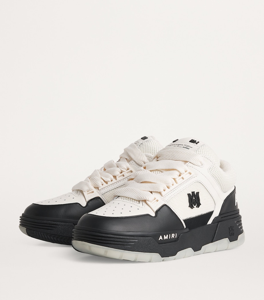 AMIRI Leather MA-1 Sneakers Black Image 3