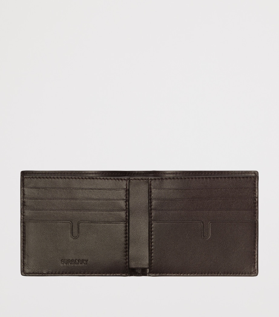Burberry City Check Bifold Wallet Dark Brown Image 3