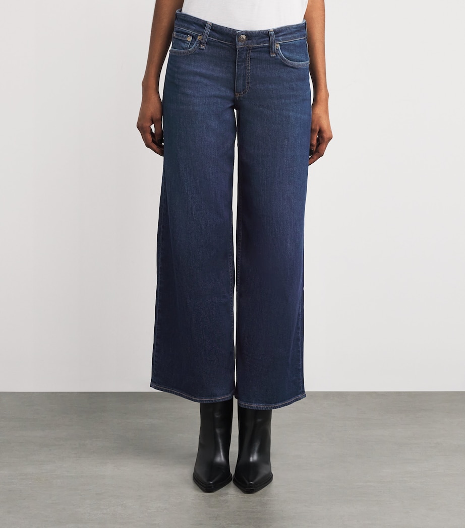 Aiden Low-Rise Wide-Leg Jeans RHNBK Image 3