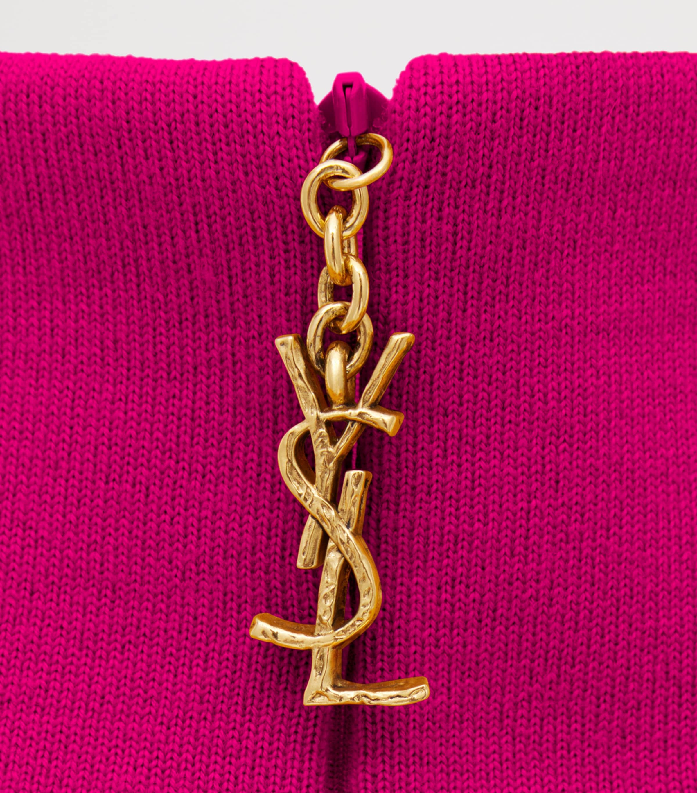 Wool-Blend High-Neck Mini Dress 5551 Image 3