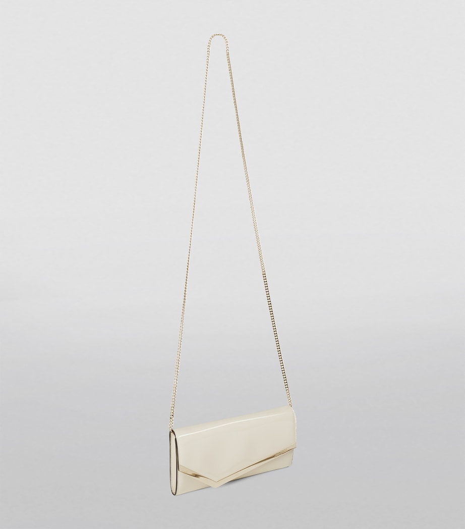 Jimmy Choo Leather Emmie Clutch Bag Latte/light Gold Image 4