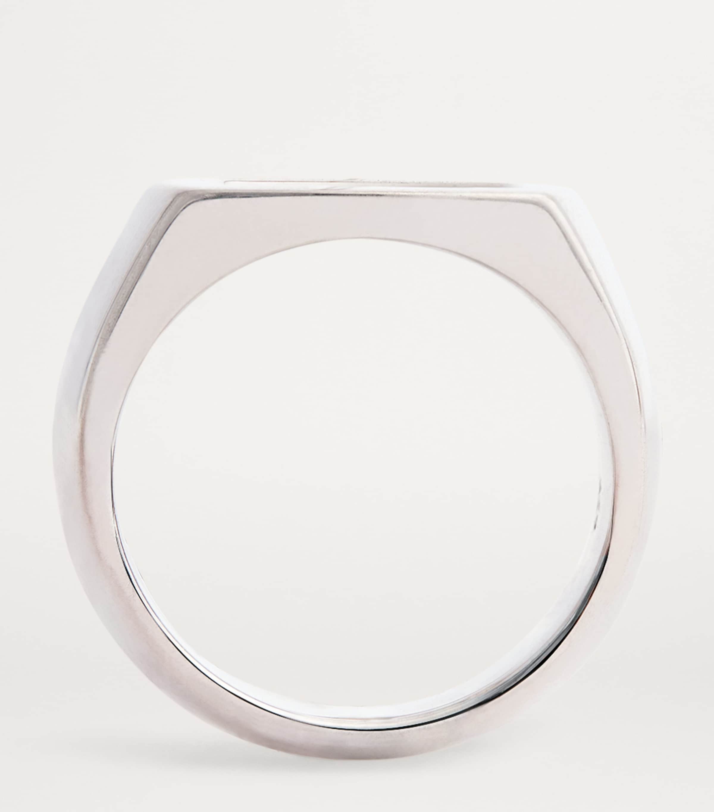 Sterling Silver Cushion Open Ring NA Image 3