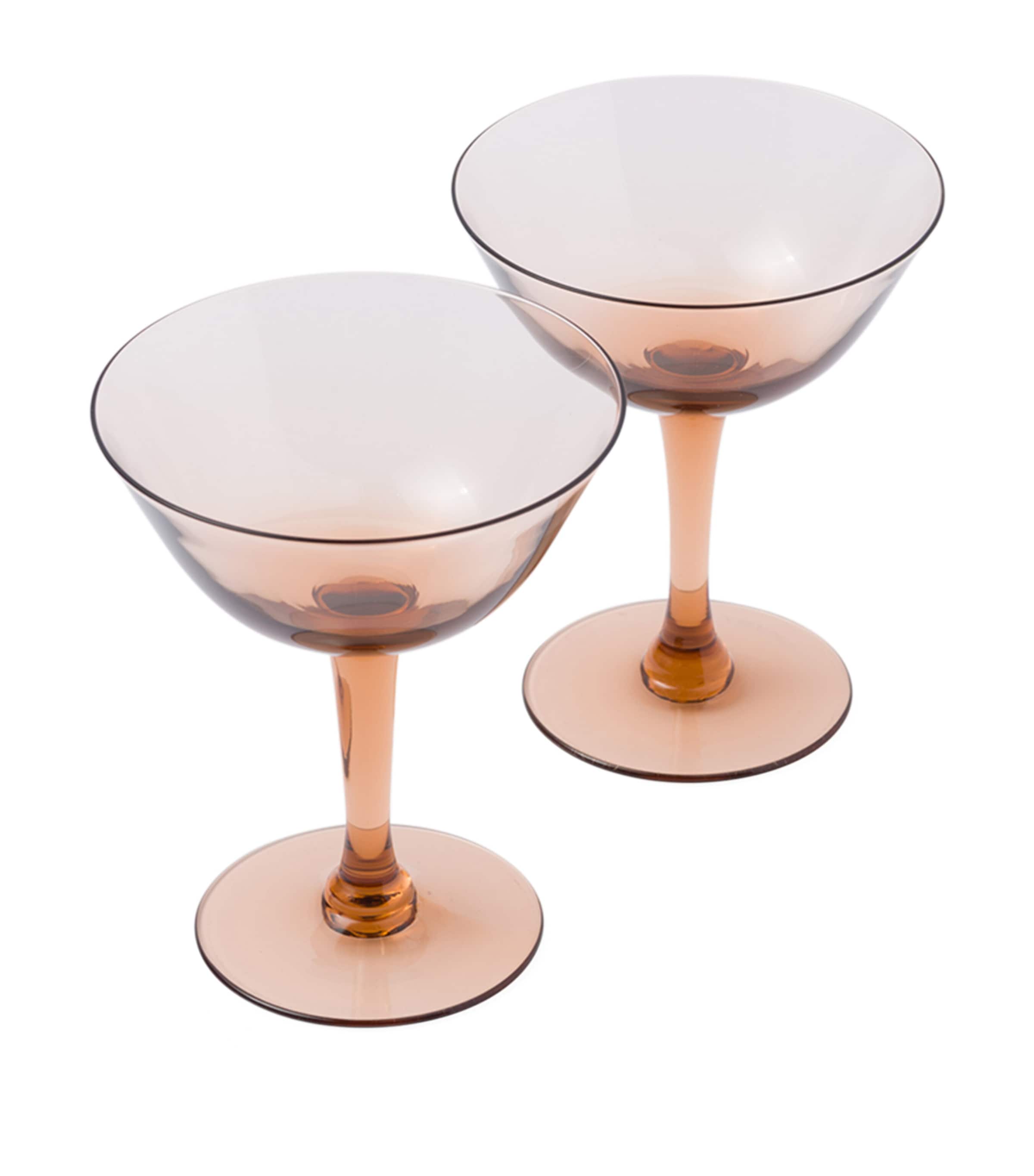 Set of 2 New York Champagne Coupes F0XAC Image 1