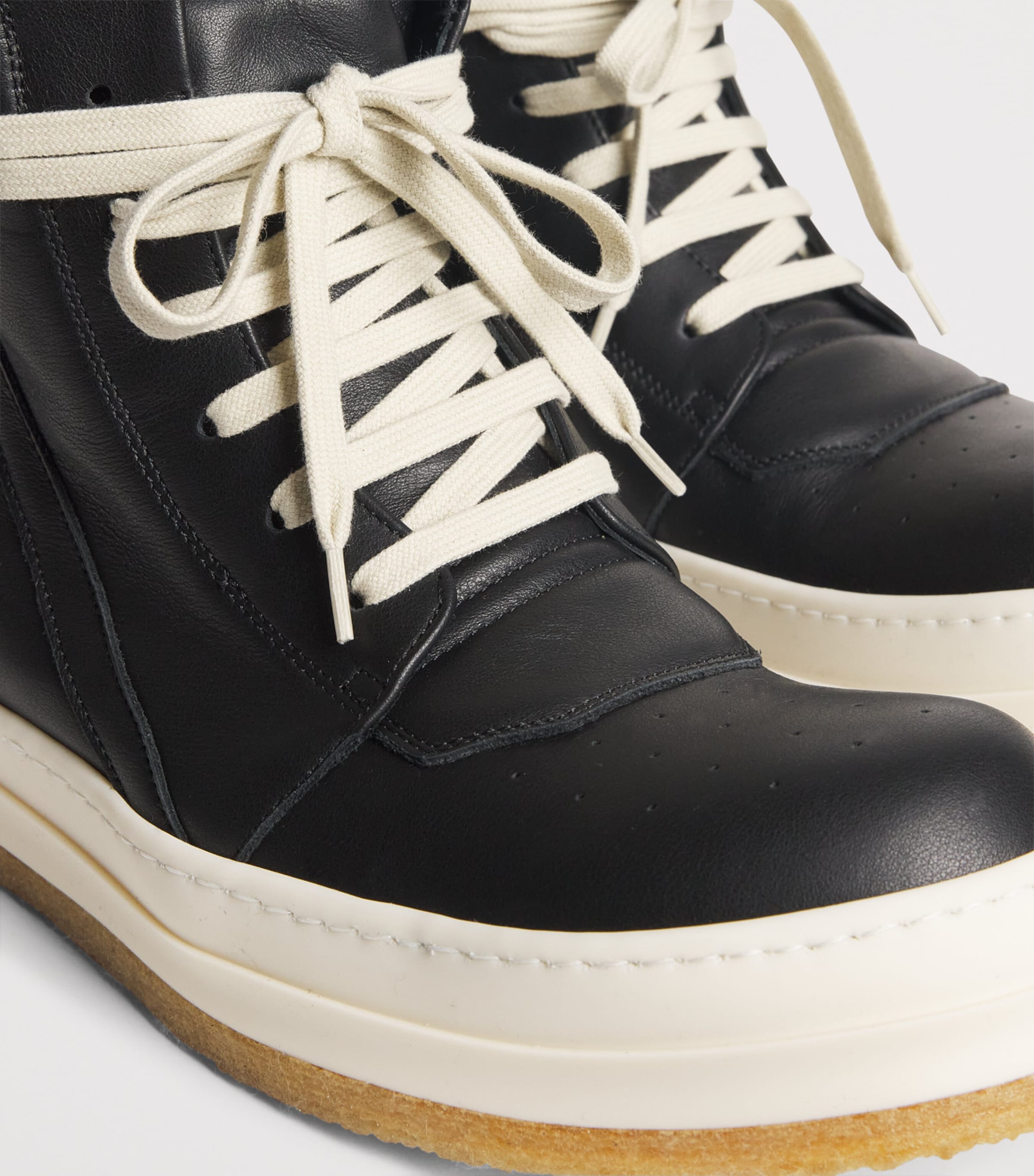 Rick Owens Geobasket High-Top Sneakers | Harrods US