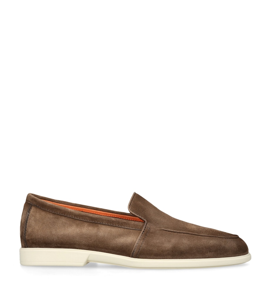 Suede Malibu Loafers BROWN Image 1
