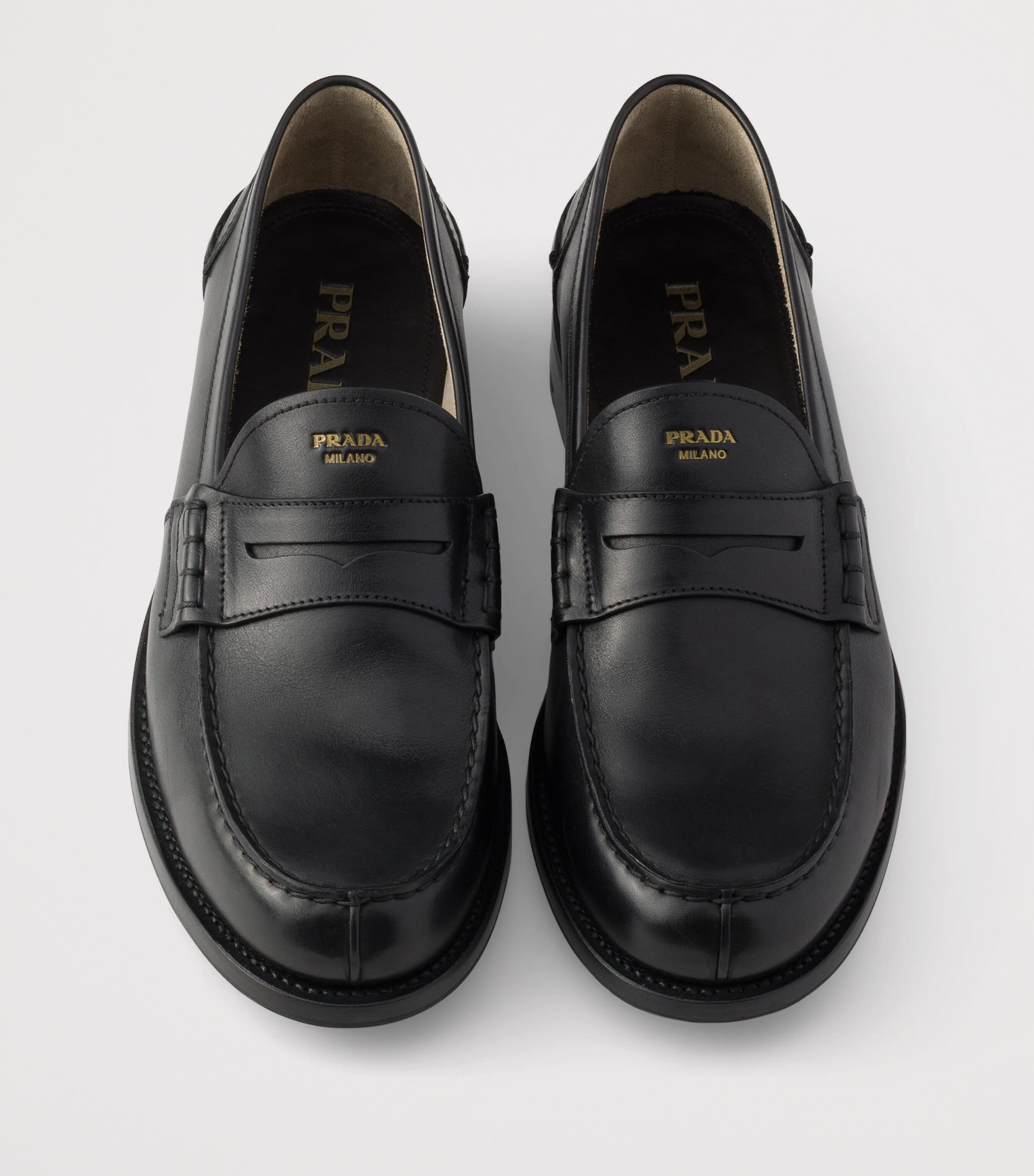Prada Leather Loafers Image 4