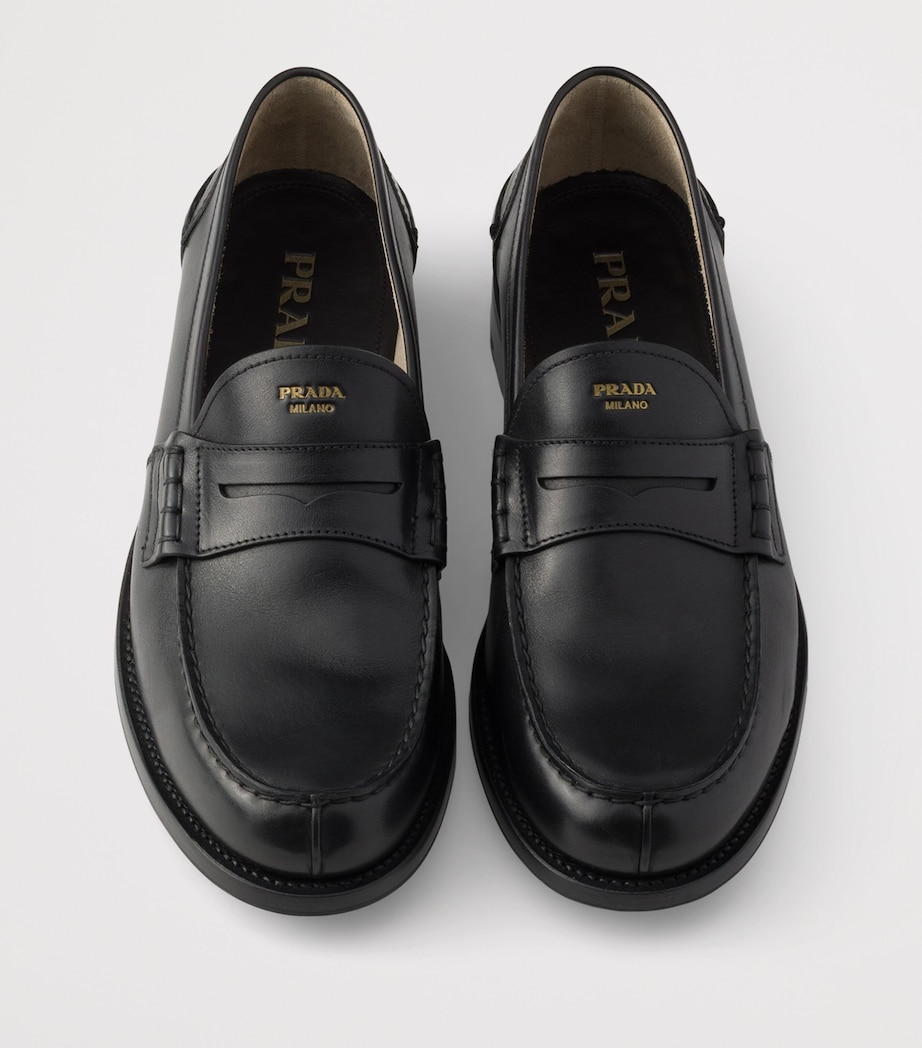 Prada Leather Loafers Image 4