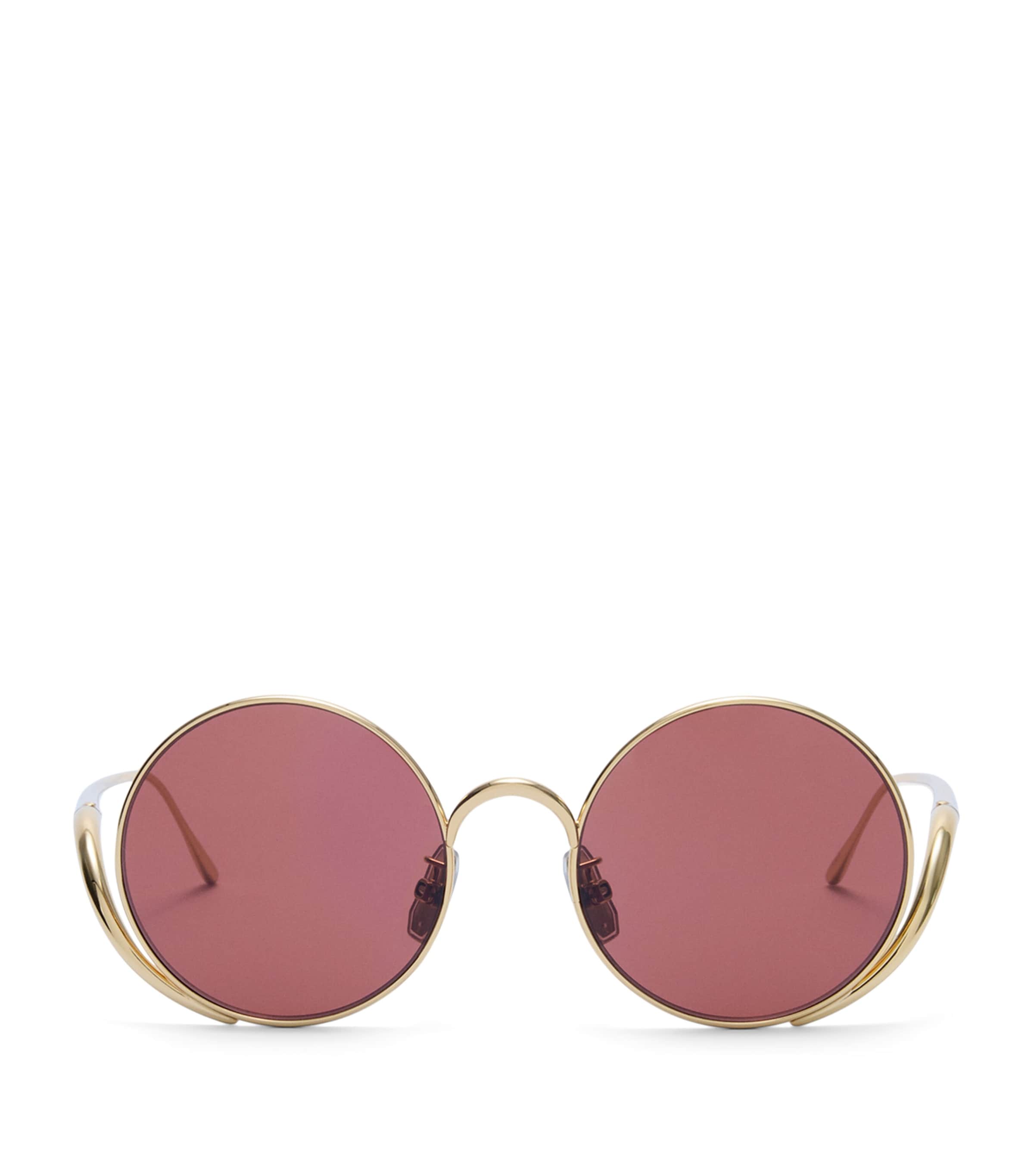 Round Island Sunglasses BURGUNDY Image 1