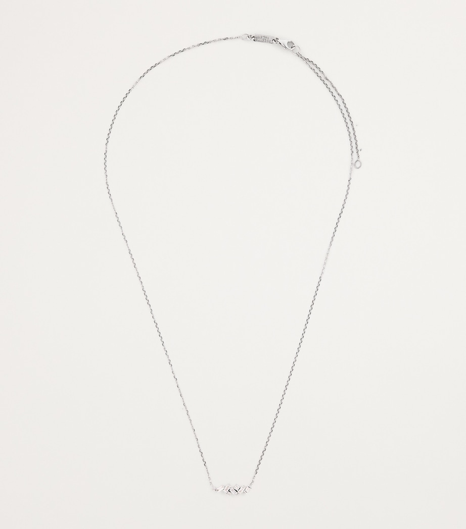 Suzanne Kalan White Gold and Diamond Mini Frenzy Pendant Necklace Wg/wd Image 3