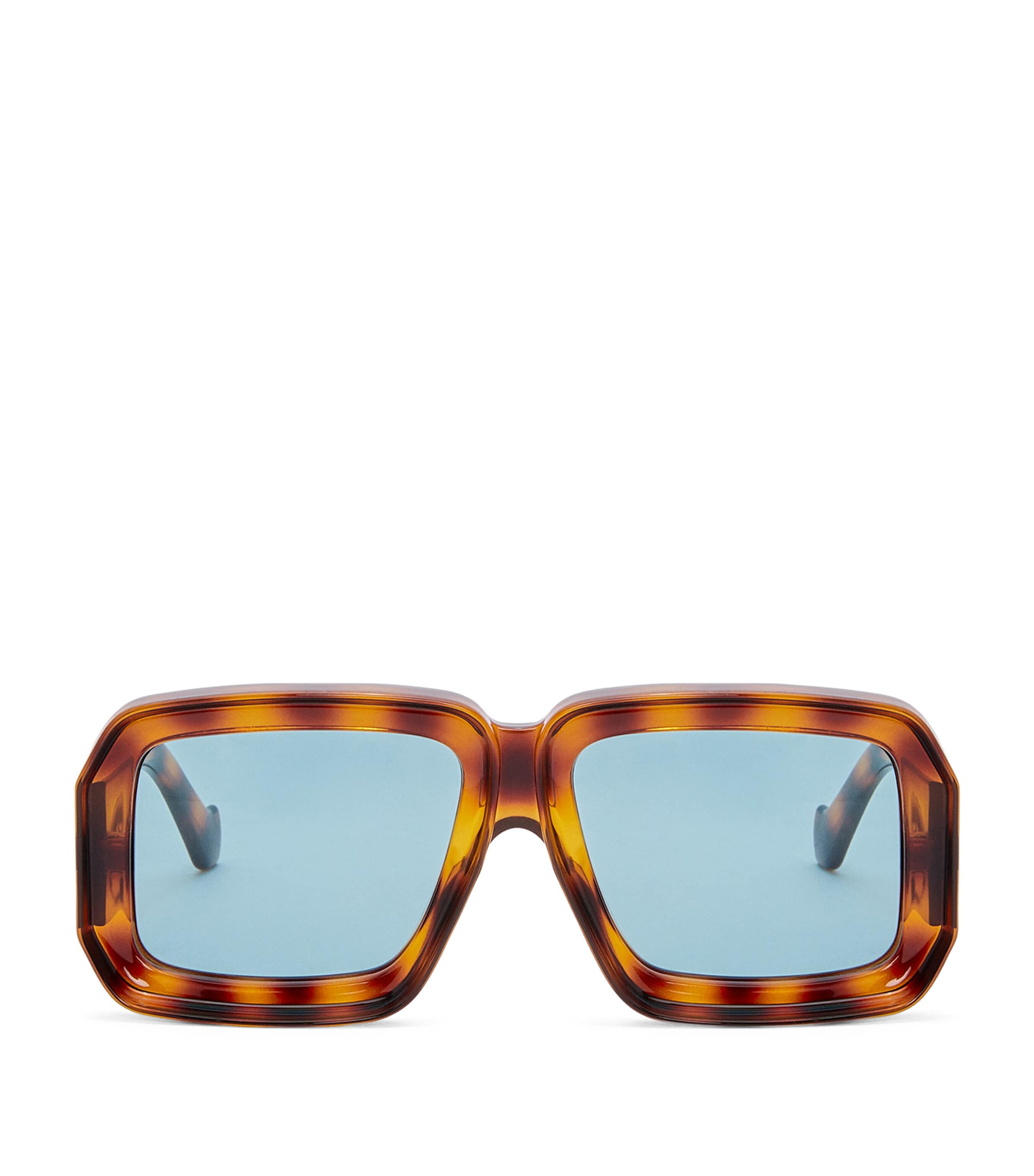 Loewe X Paula's Ibiza Diving Mask Sunglasses In Light Havana