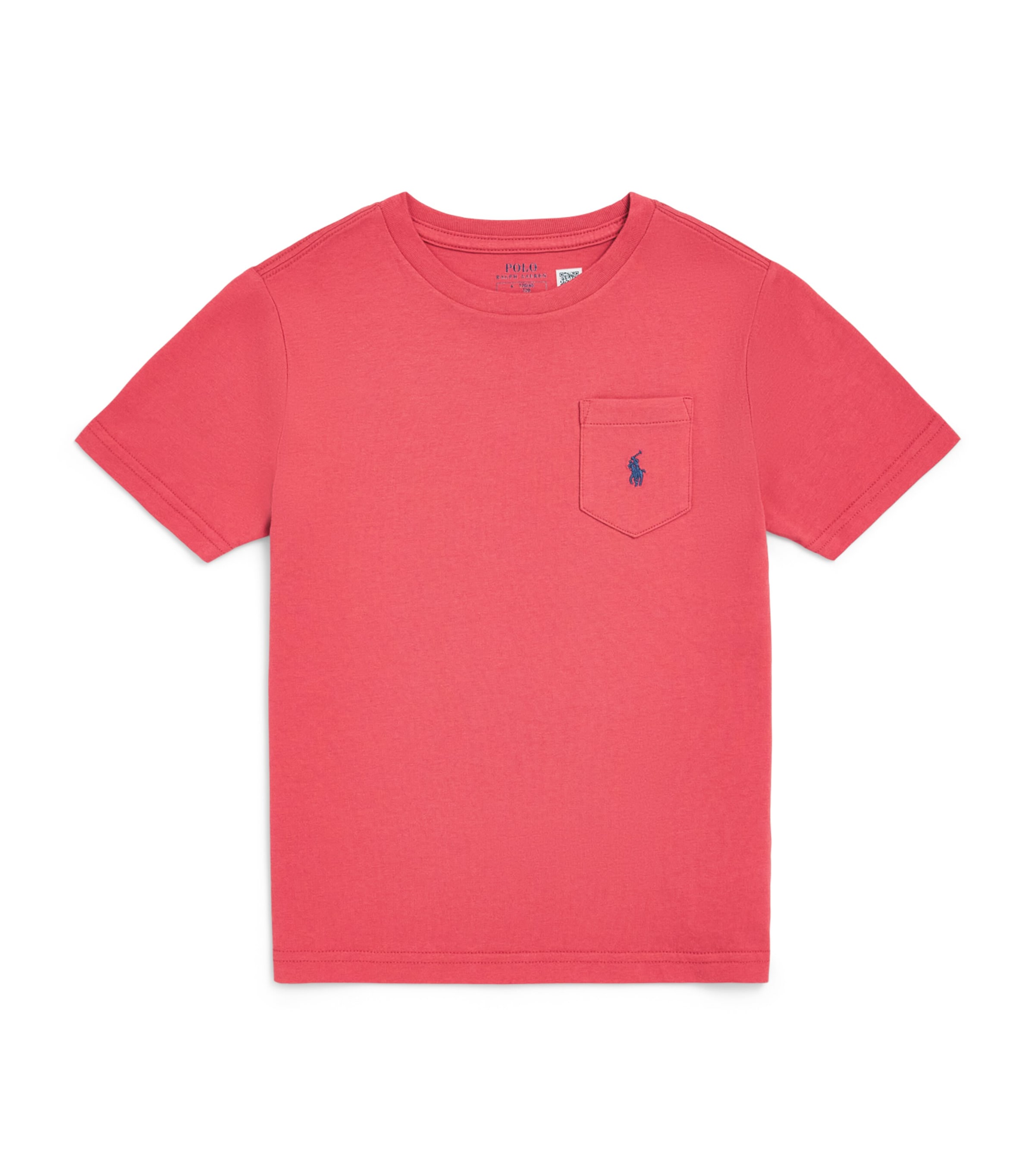 Ralph Lauren Kids Cotton Polo Pony T-Shirt (2-7 Years) Red Sky Image 1