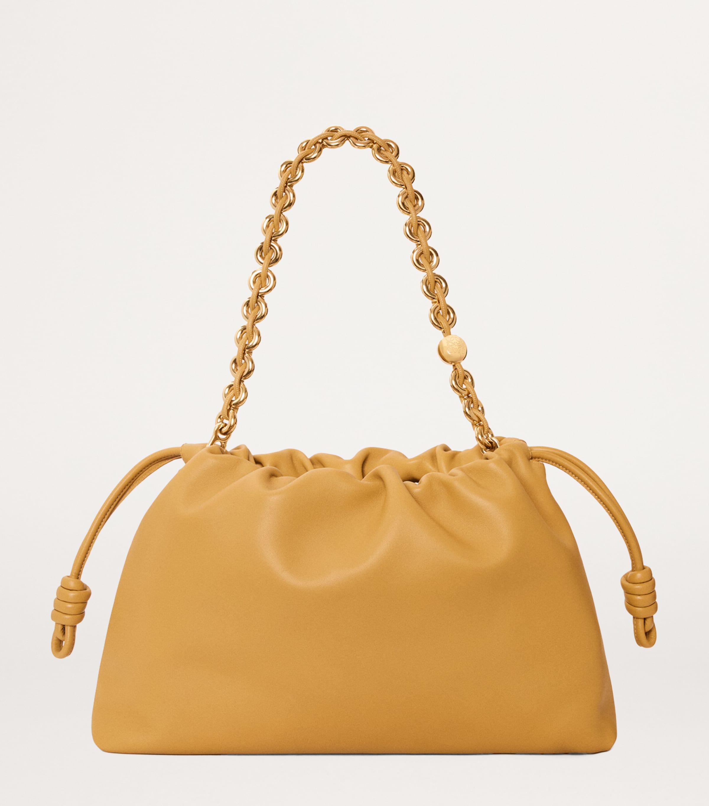LOEWE Large Leather Flamenco Purse | Harrods US