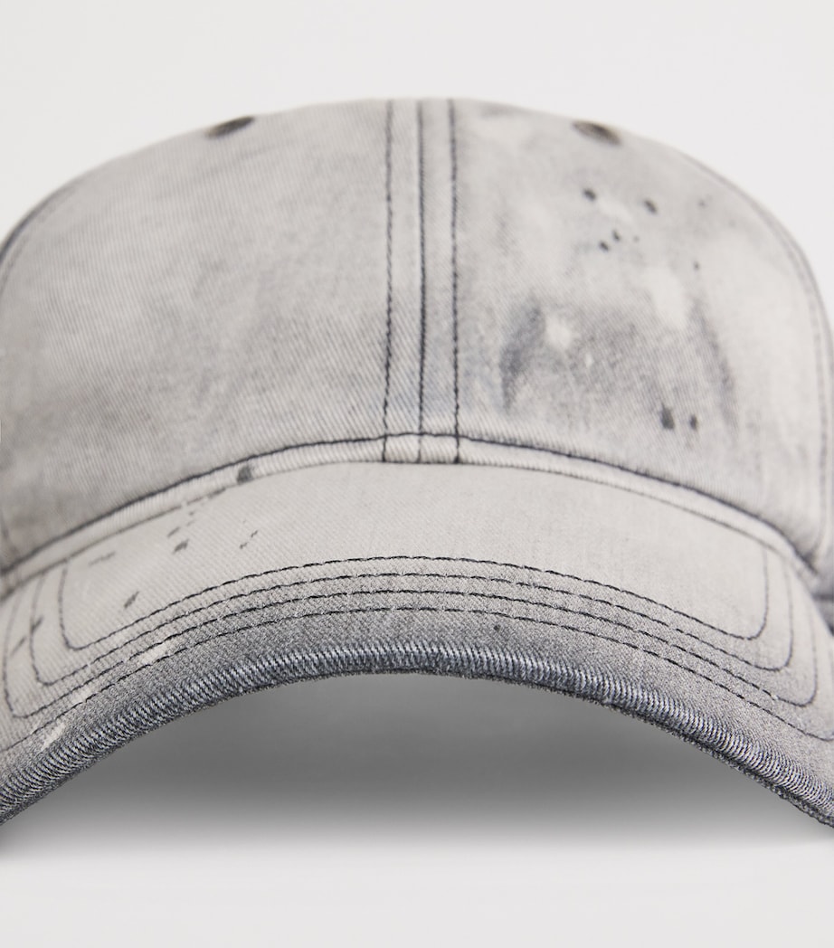 Our Legacy Distressed Baseball Cap Octo Wash Image 5