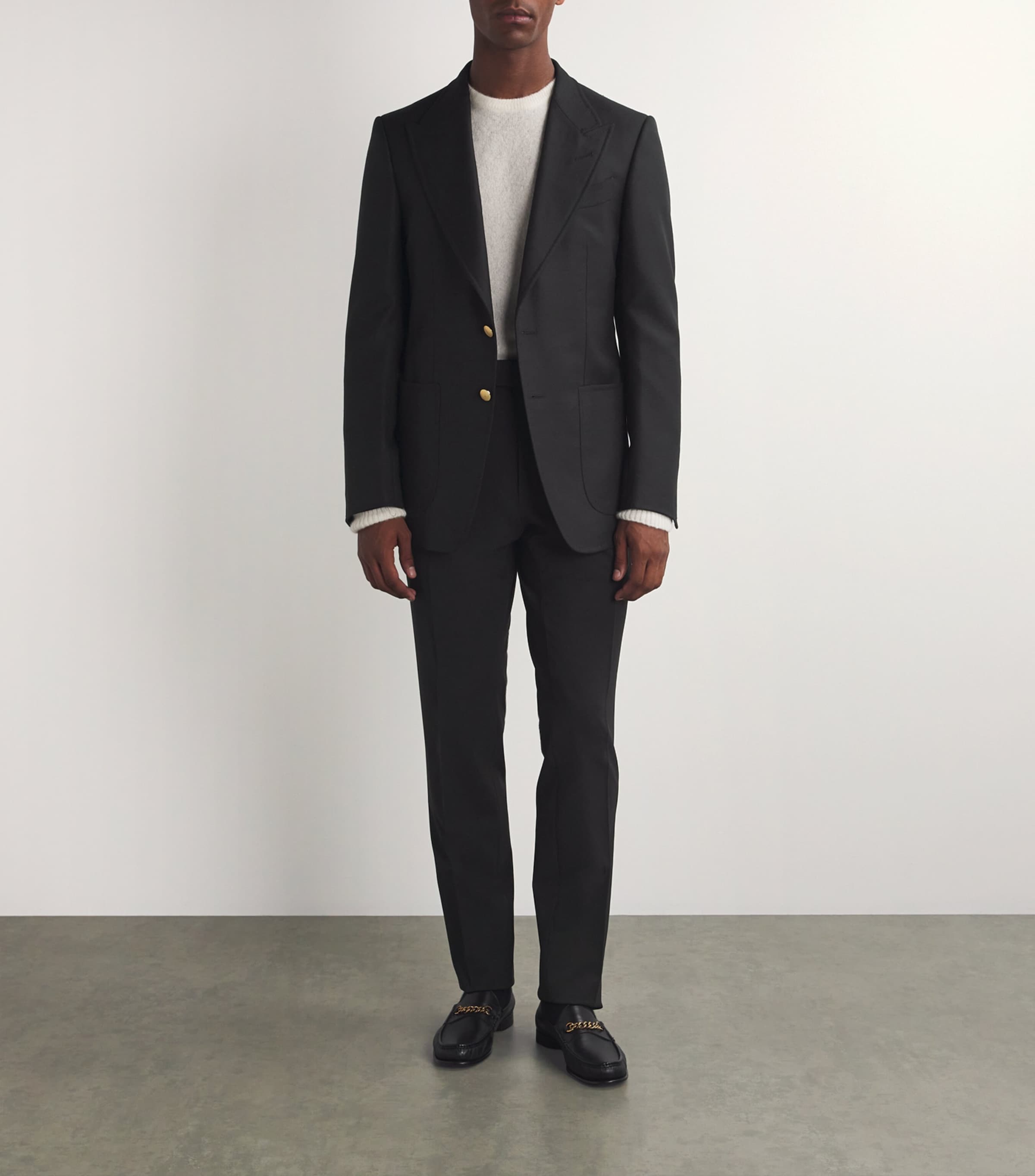 【関税＆送料込み】Tom Ford Single Breasted Wool Jacket TOM FORD single-breasted Wool Blazer | Brown | FARFETCH