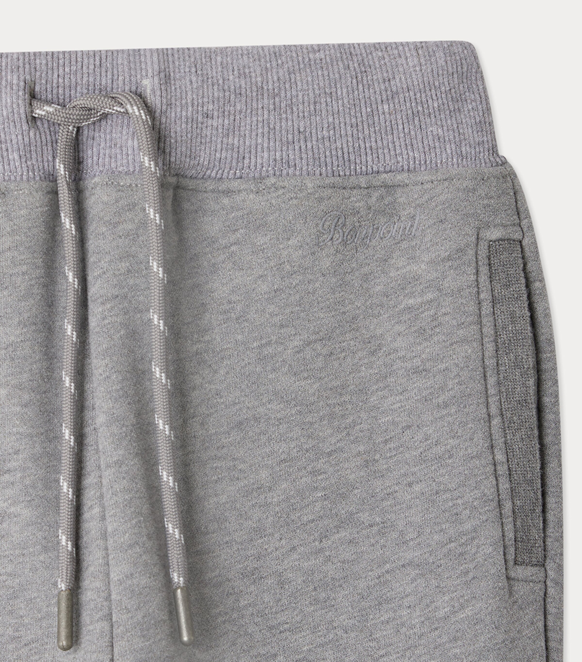 Cotton Drawstring Sweatpants (10-14 Years) GRIS CHINE MOYEN Image 3