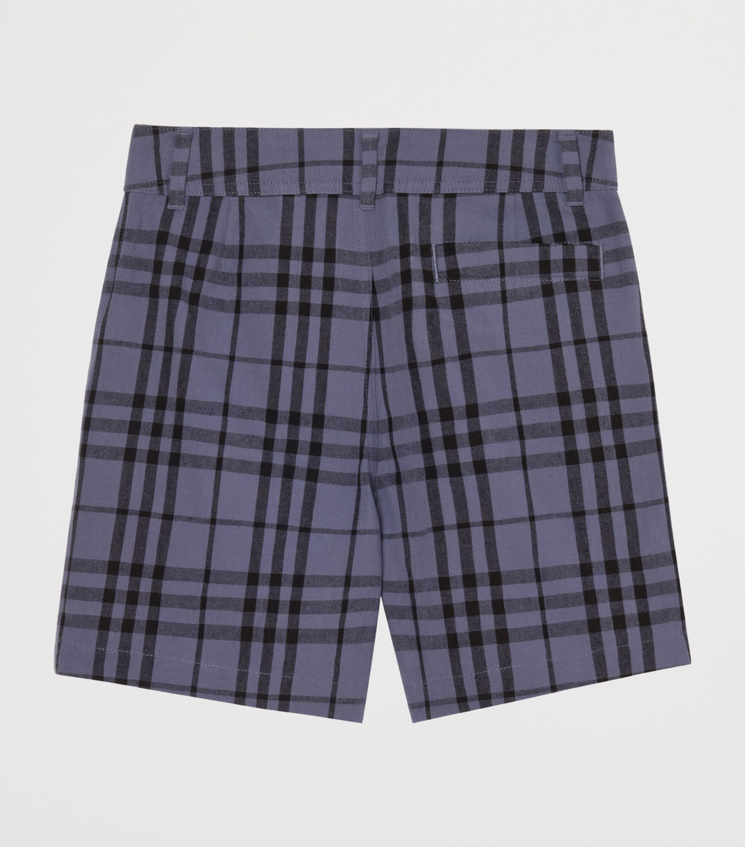 Burberry Kids Cotton Check Shorts (14 Years) — photo 2