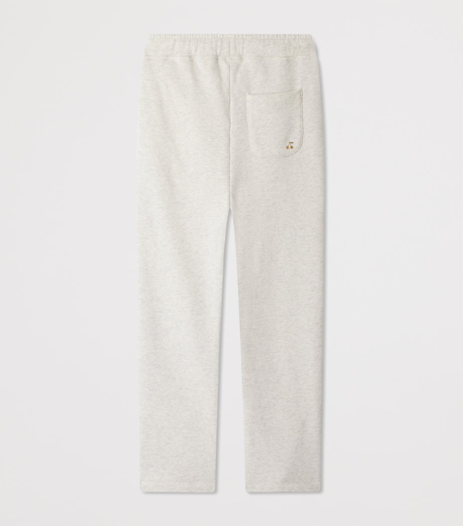 Organic Cotton Drawstring Sweatpants (4-8 Years) BEIGE Image 2