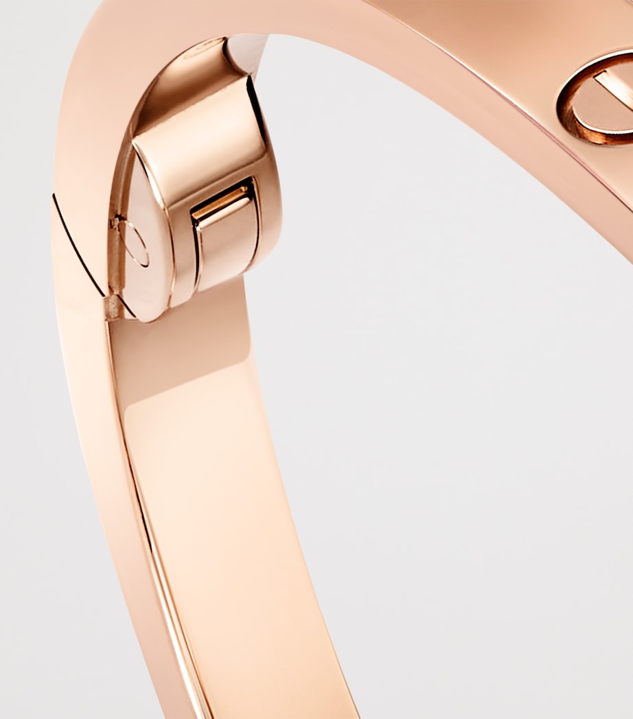 Small Rose Gold LOVE Bracelet ROSE GOLD Image 3