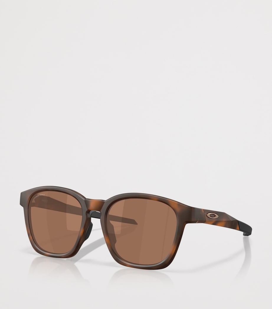 Oakley Shackle Square Sunglasses Brown Image 2