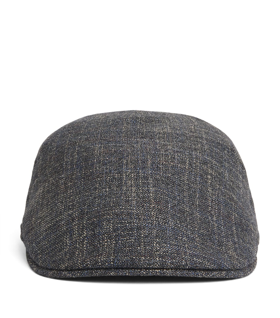 Wool-Bamboo Flat Cap 136B Image 1