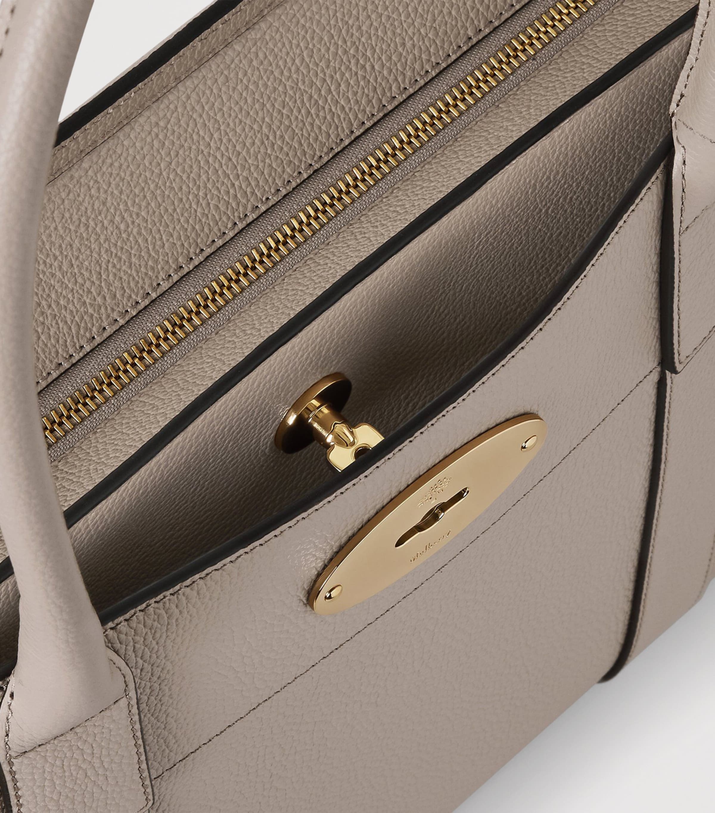 Mulberry Leather Bayswater 9 to 5 Tote Bag Cashmere Taupe Image 4
