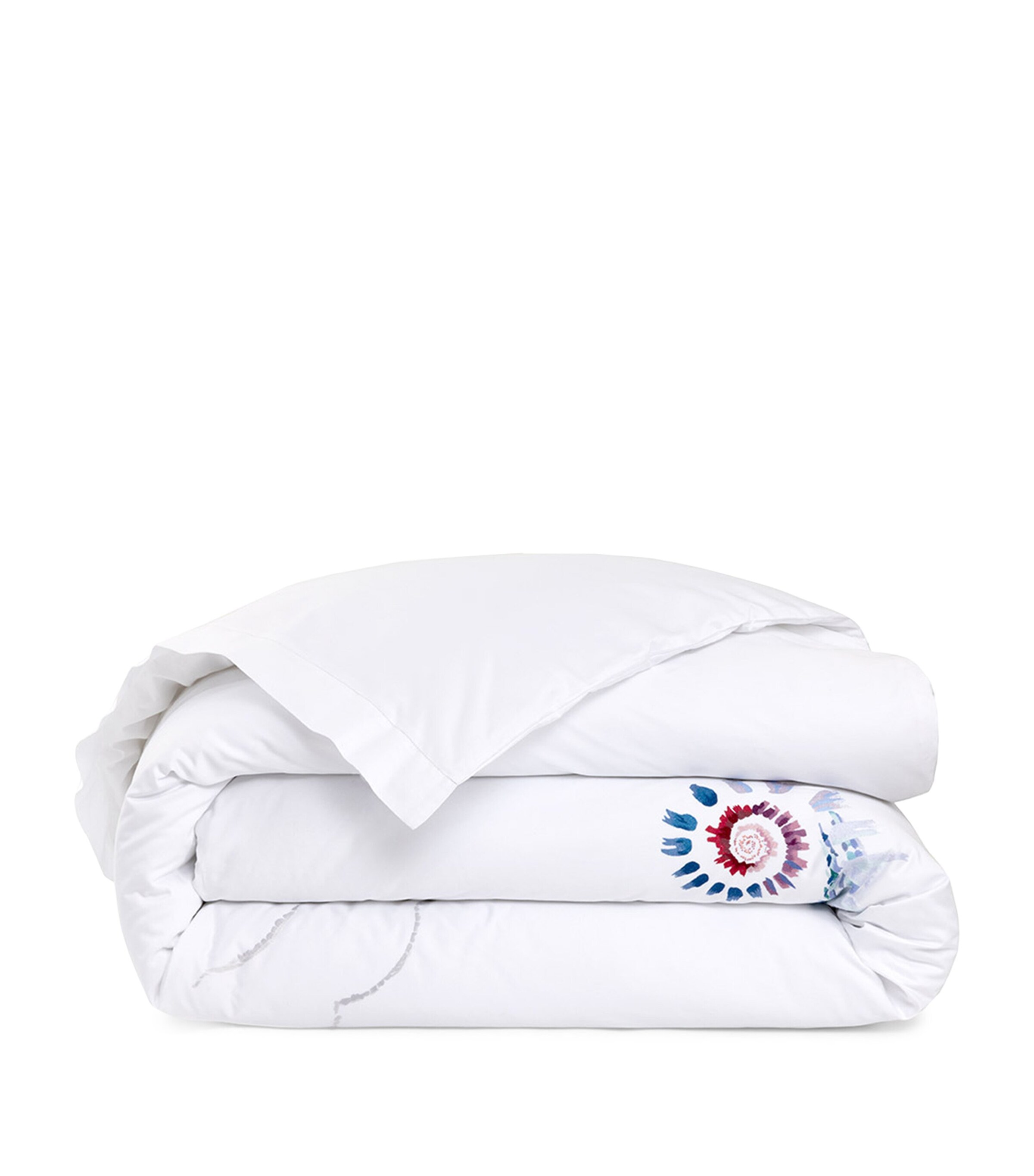 Yves Delorme Couture Pima Cotton Abysses King Duvet Cover (240cm x 220cm) Image 2