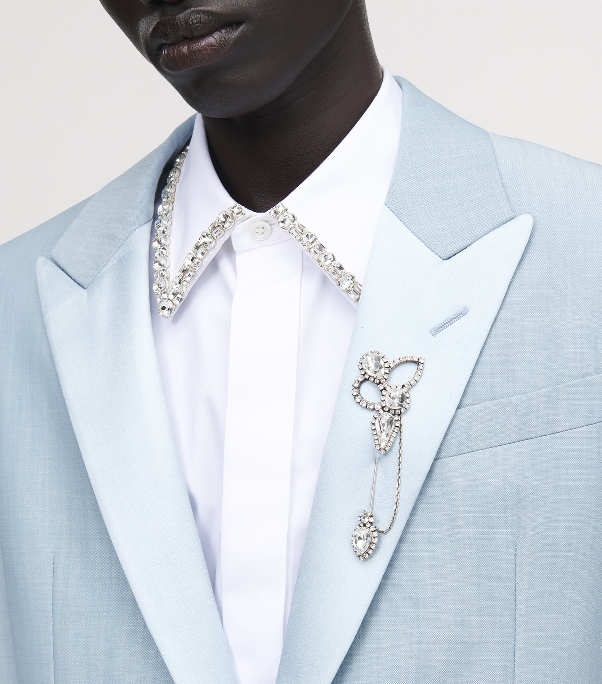 Embellished Chandelier Brooch 1046 Image 2