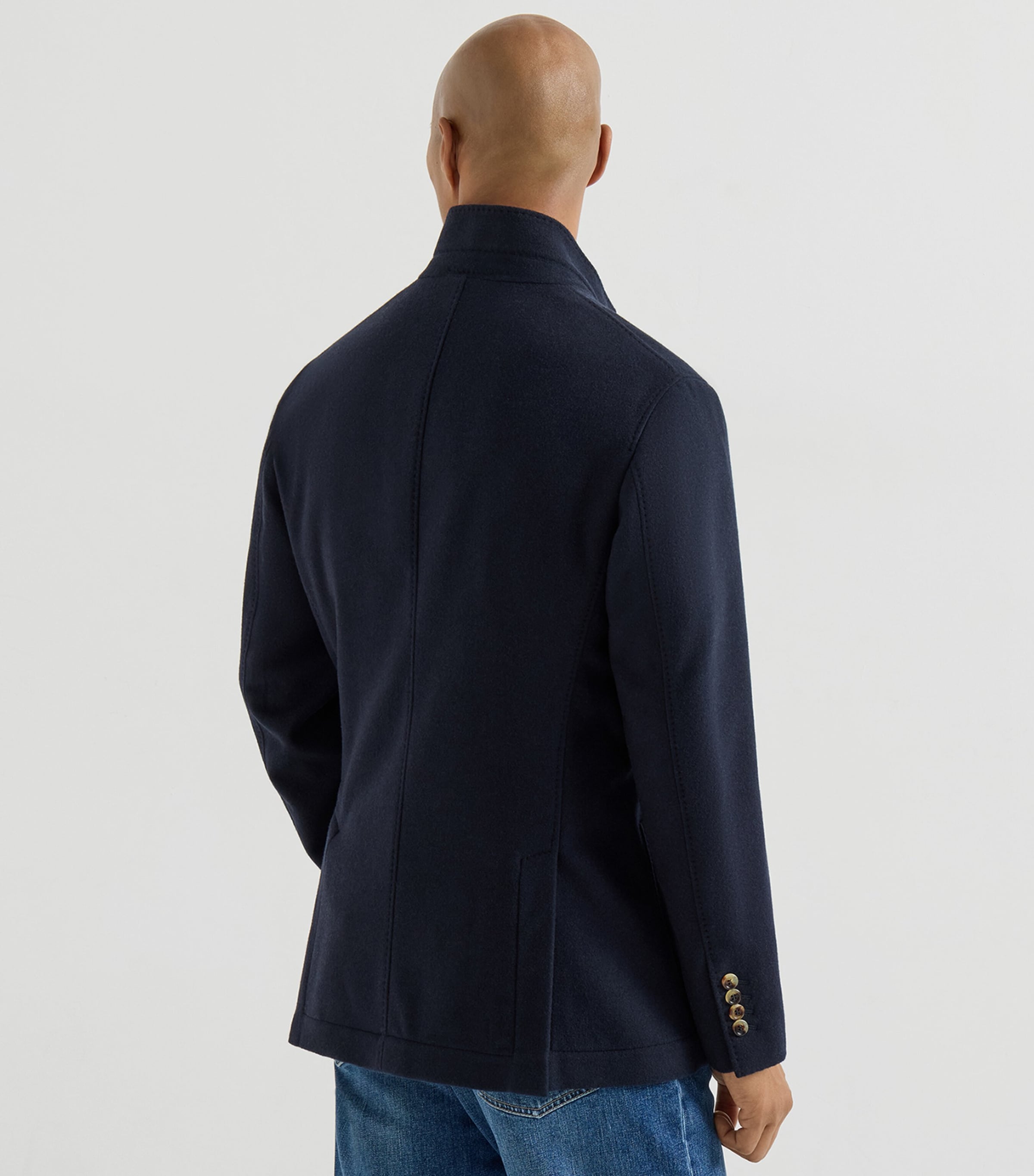 Brunello Cucinelli Mens Water-Resistant Cashmere Blazer Image 5