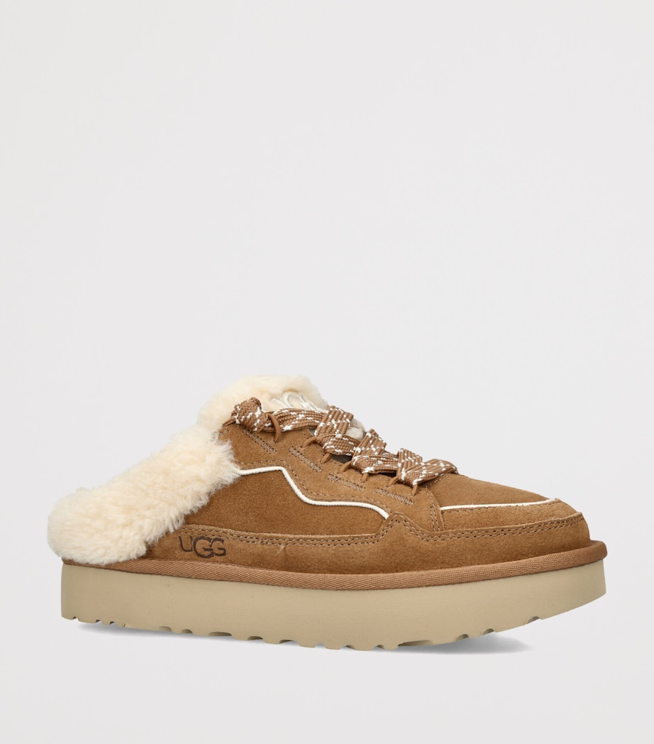 UGG Suede Lowmel Mules Tan Image 2
