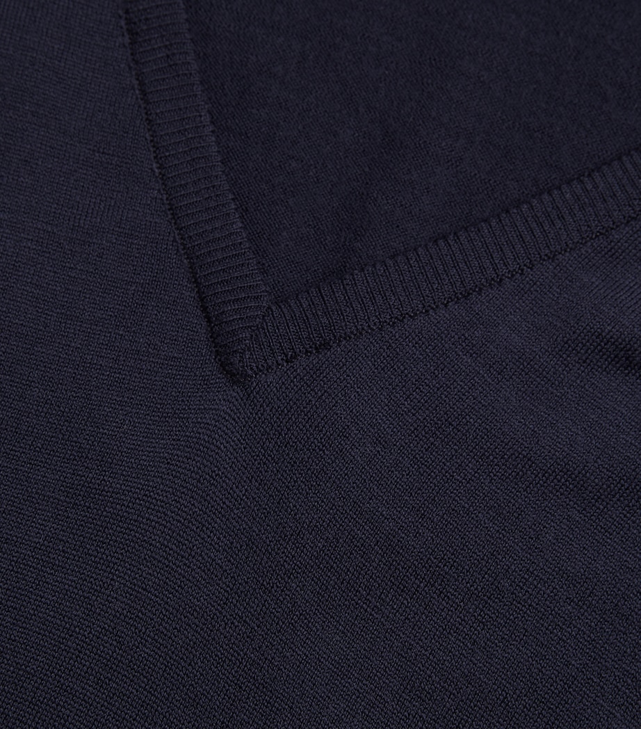 Merino Wool Blenheim Sweater MIDNIGHT Image 4
