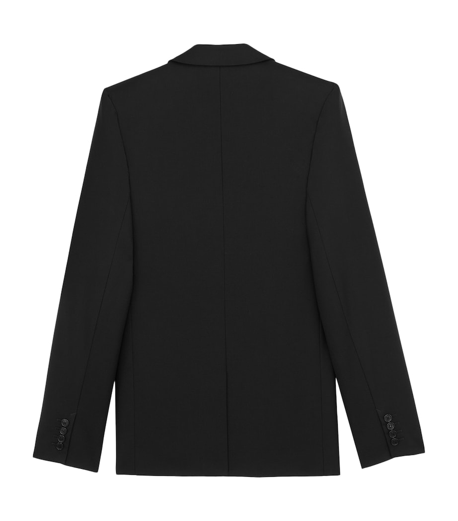 Wool Single-Breasted Blazer 1000 Image 2